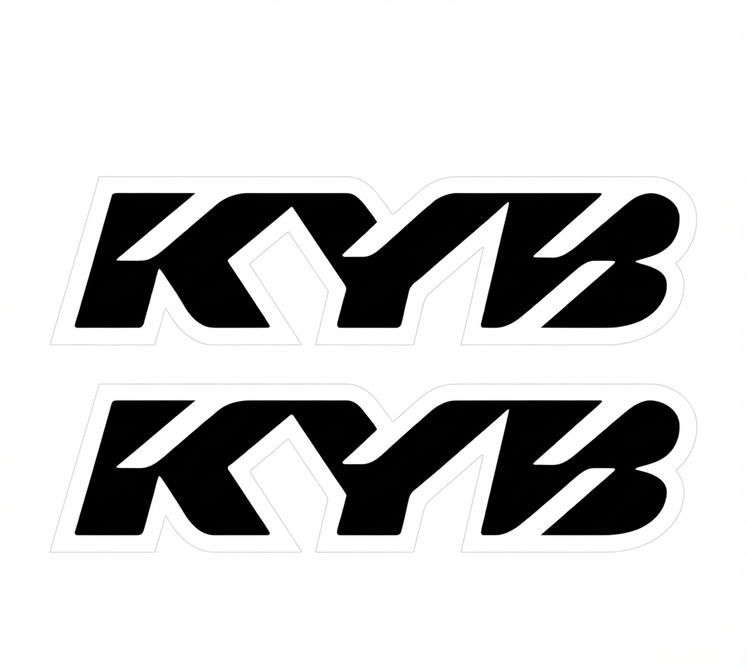 Kyb forks sticker 2x